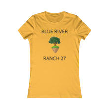 Load image into Gallery viewer, Blue River Ranch 27 Women's Tee — Tree Logo Casual Farm Shirt
