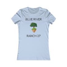 Load image into Gallery viewer, Blue River Ranch 27 Women's Tee — Tree Logo Casual Farm Shirt