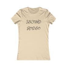 Load image into Gallery viewer, Second Rodeo Women's Tee — Western Cowgirl Graphic T-Shirt