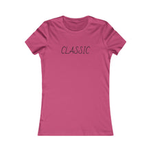 Cargar imagen en el visor de la galería, Classic Women’s Tee — Retro Script Graphic Shirt
