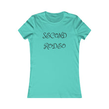 Load image into Gallery viewer, Second Rodeo Women's Tee — Western Cowgirl Graphic T-Shirt
