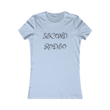 Load image into Gallery viewer, Second Rodeo Women's Tee — Western Cowgirl Graphic T-Shirt
