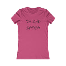 Load image into Gallery viewer, Second Rodeo Women's Tee — Western Cowgirl Graphic T-Shirt
