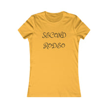Load image into Gallery viewer, Second Rodeo Women's Tee — Western Cowgirl Graphic T-Shirt
