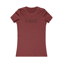 Cargar imagen en el visor de la galería, Classic Women’s Tee — Retro Script Graphic Shirt
